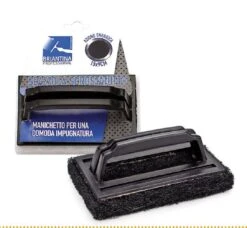 SPAZZOLA SCROSTATUTTO CON IMPUGNATURA 10 X 15 CM.