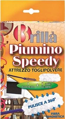 ATTREZZO TOGLIPOLVERE CON 5 PIUMINI