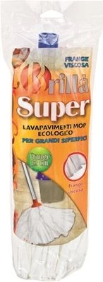 RICAMBIO MOP SUPER CON FRANGE BRIANTINA