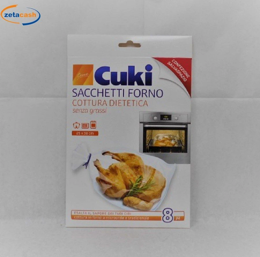 SACCHETTO FORNO CUKI COTTURA DIETETICA