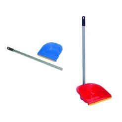 PALETTA ALZAIMMONDIZIA CON GOMMA IN PLASTICA CON BASTONE