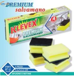 SPUGNE ABRASIVE SALVAMANO 4 PEZZI