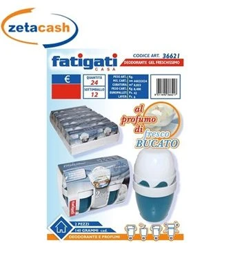 DEODORANTE GEL 2 PZ 140 GR FRESCO BUCATO FRESCHISSIMO