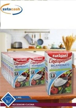 BICARBONATO DI SODIO PURISSIMO INDISPENSABILE 1KG