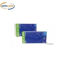 GUANTI IN VINILE SENZA POLVERE TG L 100 PEZZI