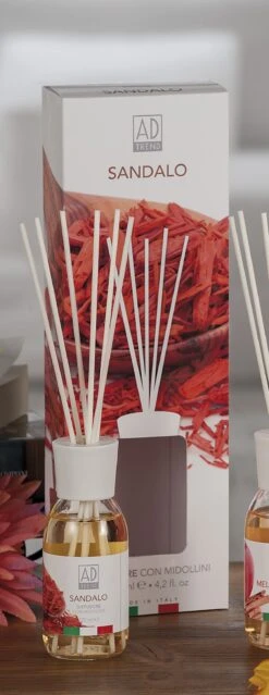 DIFFUSORE DI FRAGRANZA CON MIDOLLINI AL SANDALO 125 ML