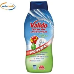 VALIDO GEL LAVASTOVIGLIE CON SGRASSATORE 36 LAVAGGI