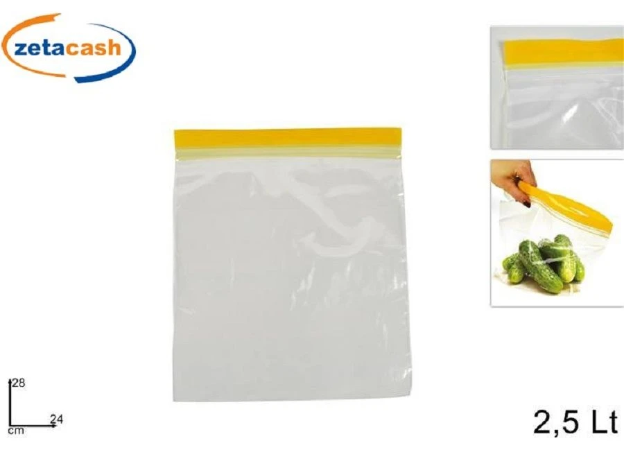 SACCHETTI ERMETICI 8 PEZZI PER ALIMENTI