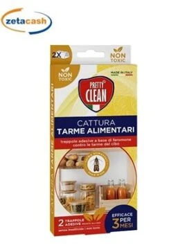 PRETTY CLEAN CATTURA TERME ALIMENTARI 2 PZ