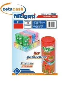 SABBIA PROFUMATA PER POSACENERE PROFUMO PINO