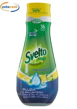 SVELTO GEL LAVASTOVIGLIE 640ML TUTTO IN UNO